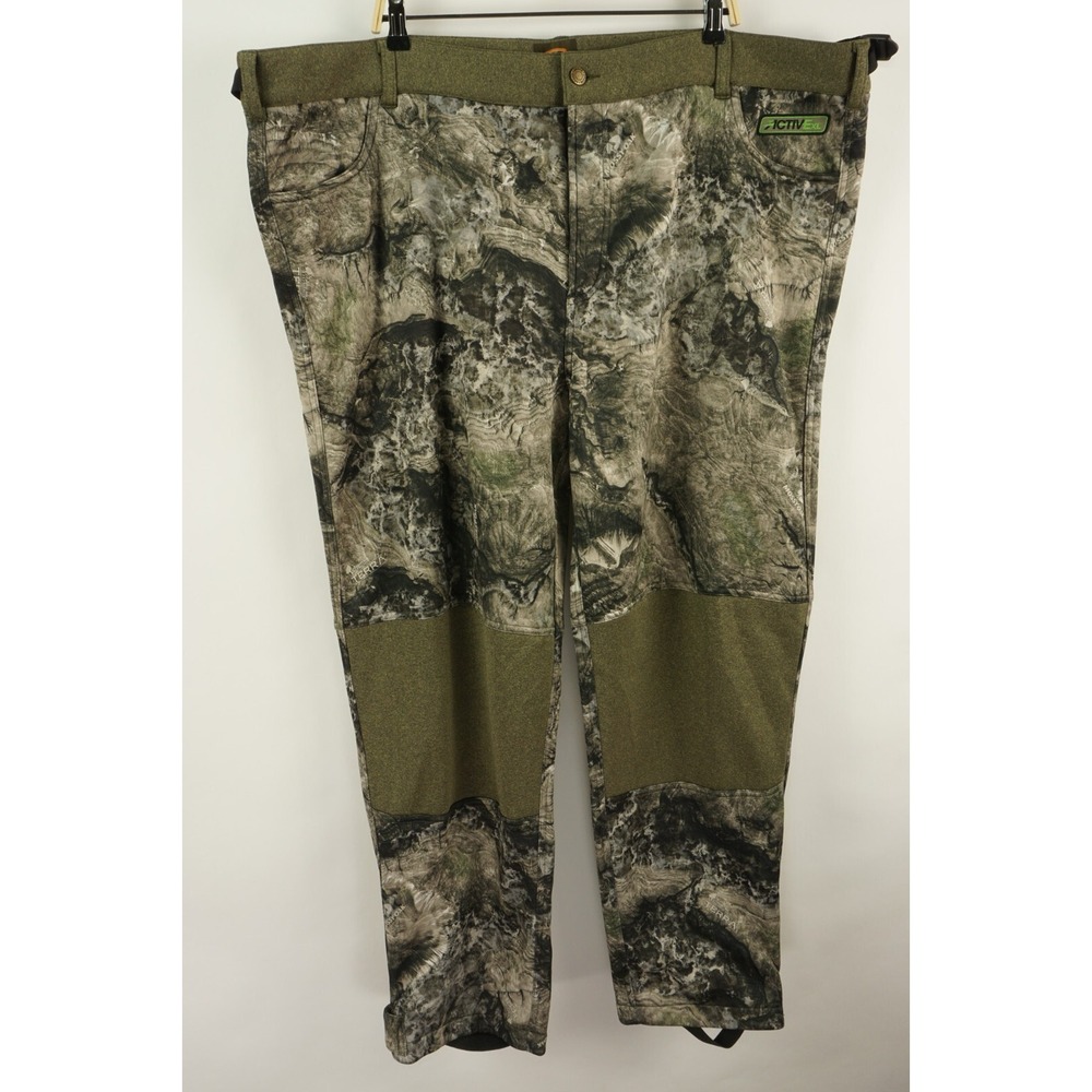 DRAKE Silencer Soft Shell Non-Typical Agion Men's 3XL x 32"‎ Terra Camo Pants